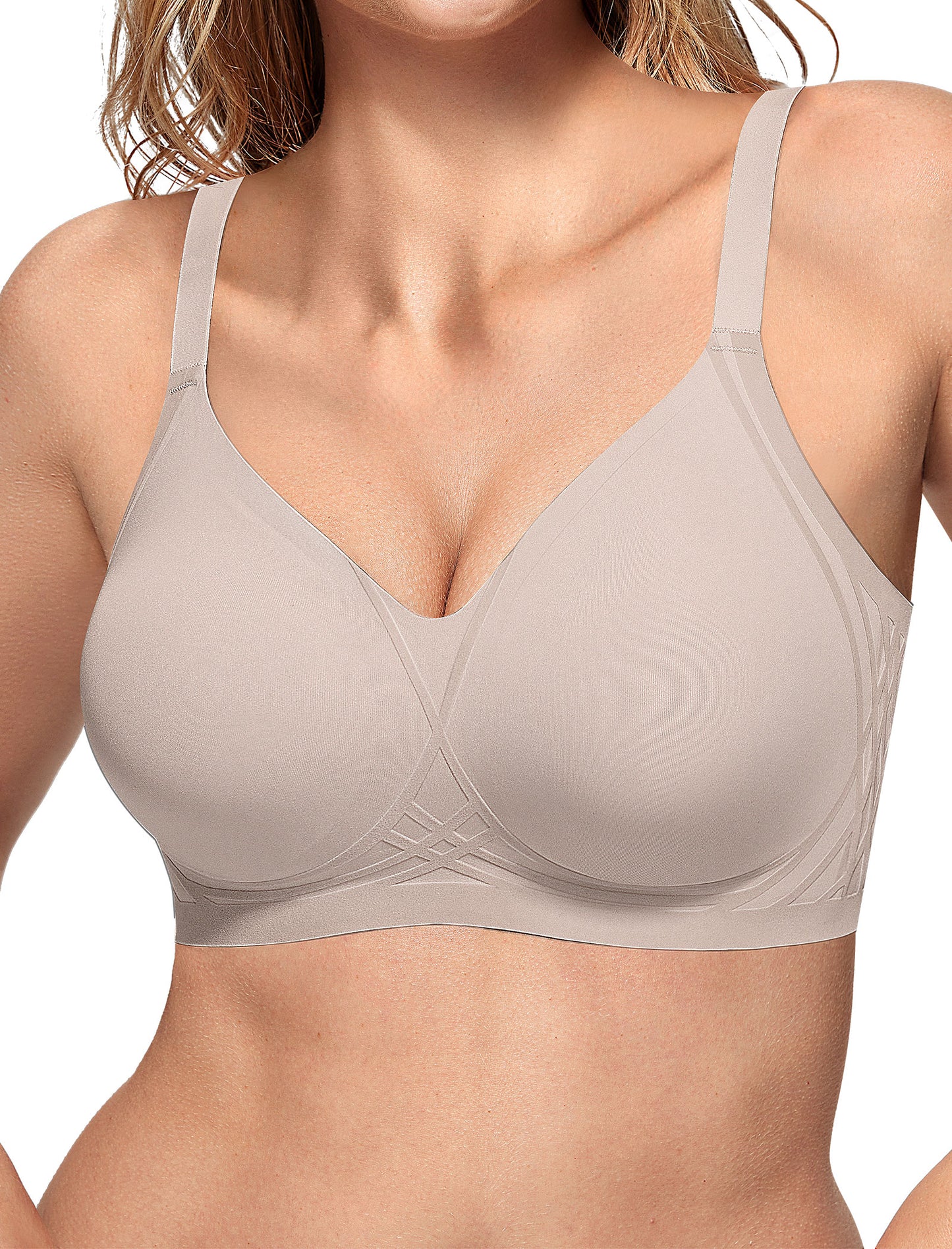 Full Coverage Racerback Supportive Bra