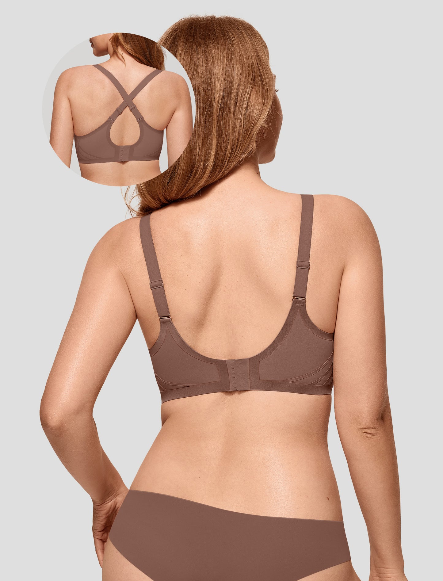 Full Coverage Racerback Supportive Bra