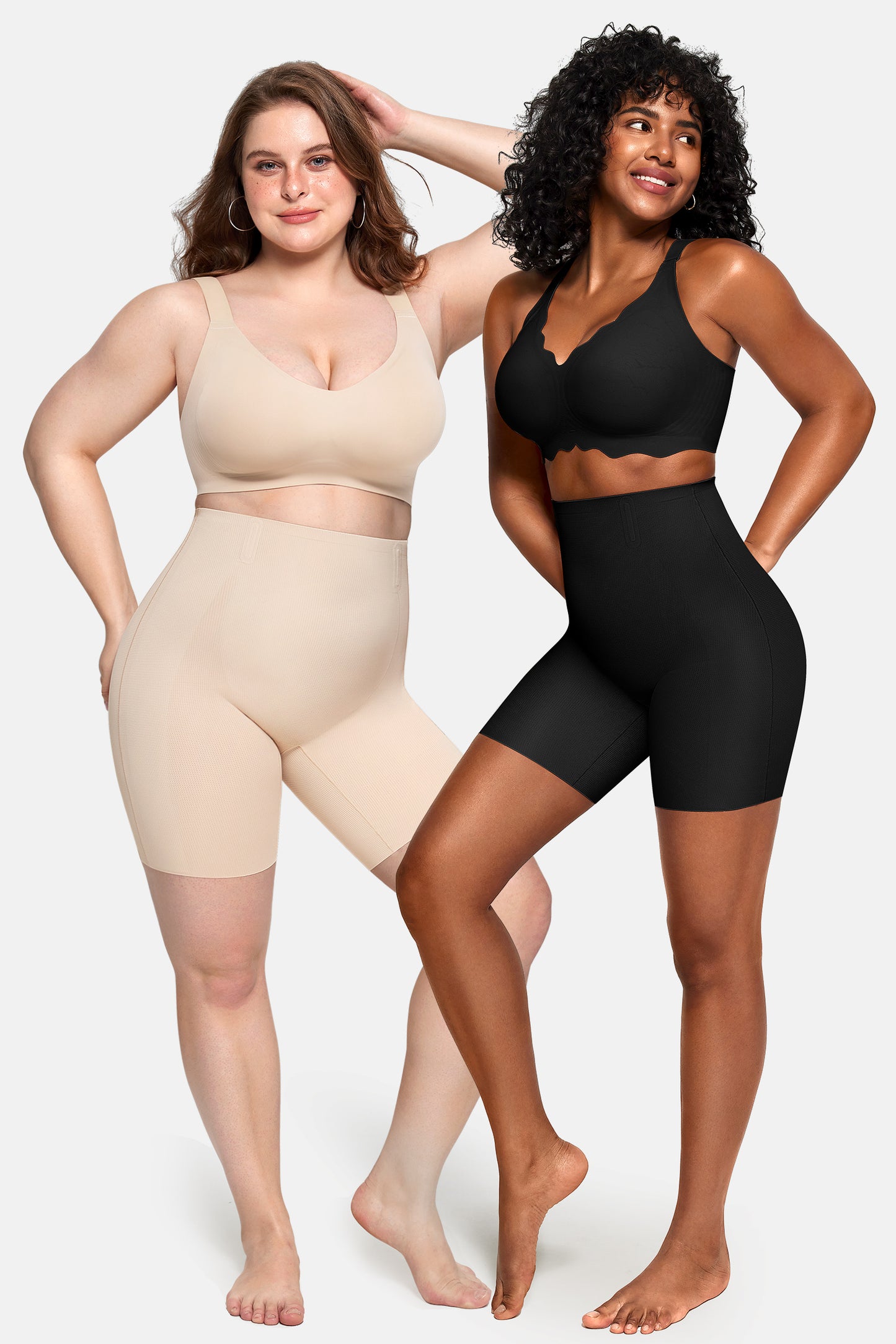 High Waisted Seamless Tummy Control Shapewear Shorts