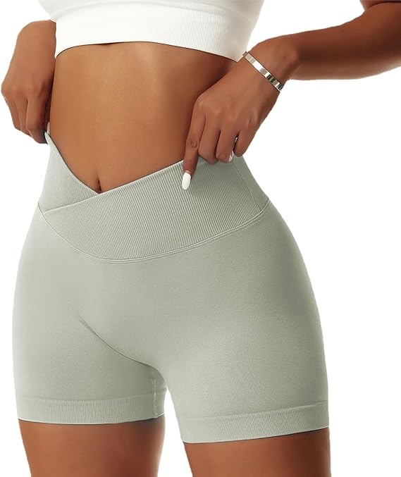 Women's Gym Shorts V Cross