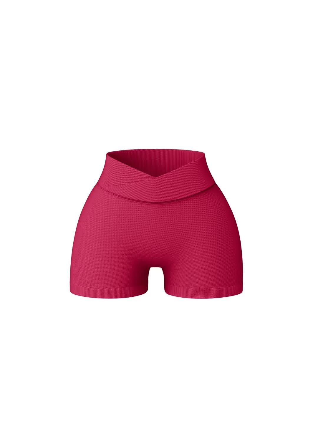 Women's Gym Shorts V Cross
