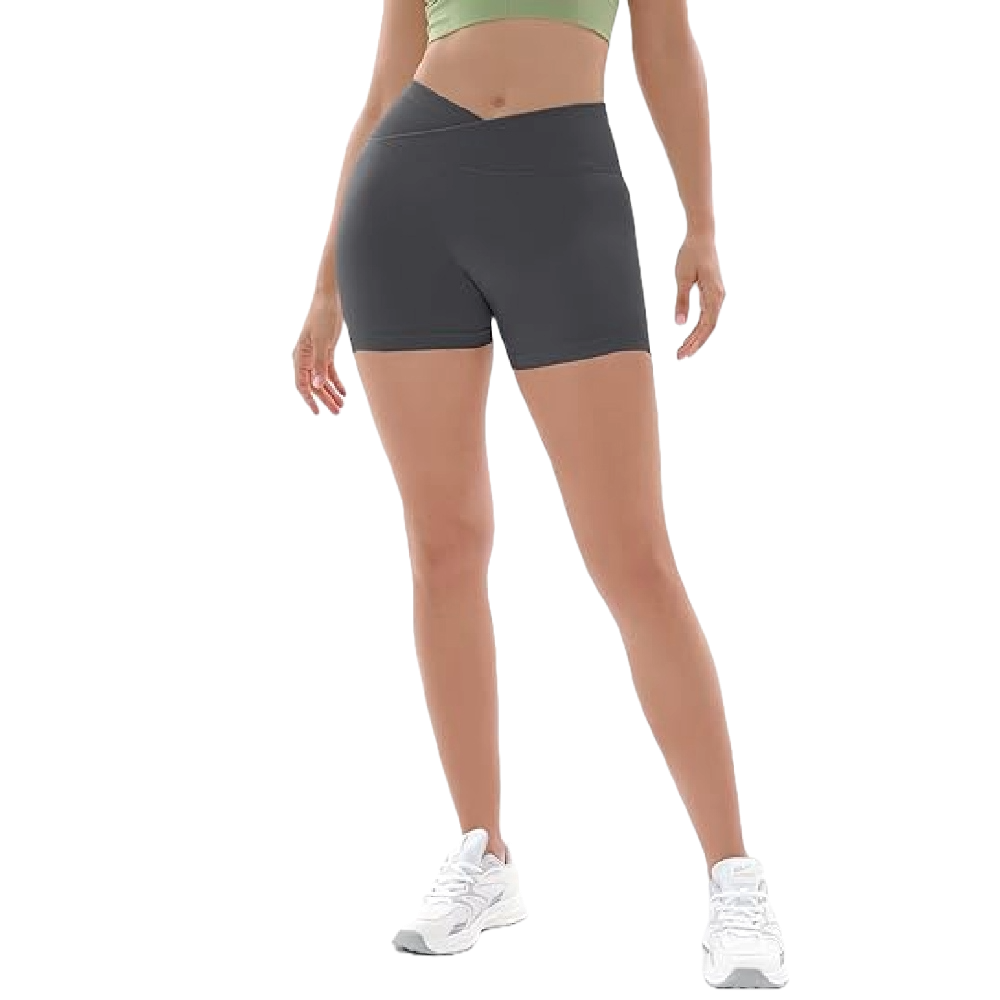 Women's Gym Shorts V Cross