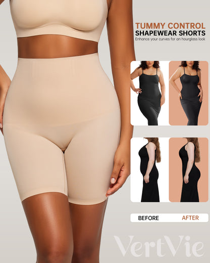 Thigh Slimming Slip Tummy Control Shapewear Shorts