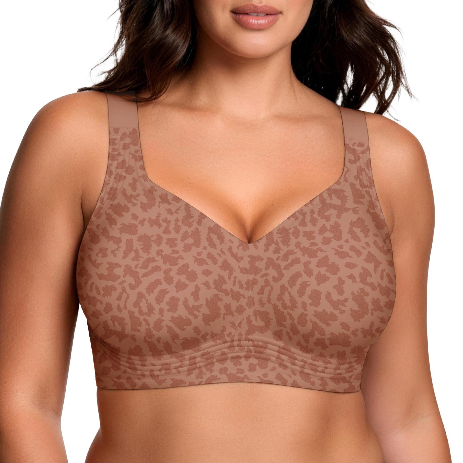 GRACE Classic T-Shirt Bra, Wireless Full Coverage for All Day Comfort