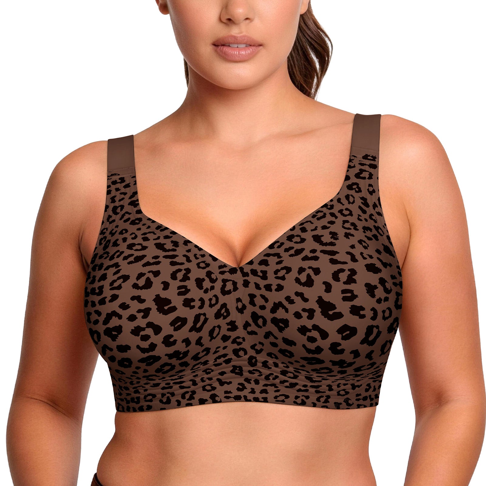 GRACE Classic T-Shirt Bra, Wireless Full Coverage for All Day Comfort