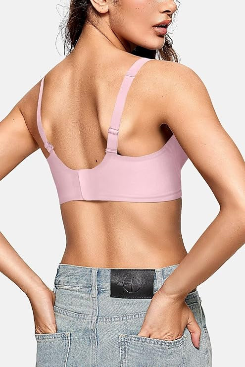 Deep V Wireless Bra