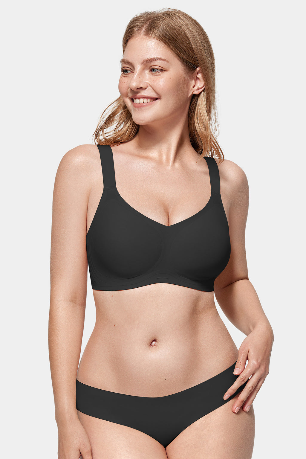 V Neck Sleep T-Shirt Everyday Bra
