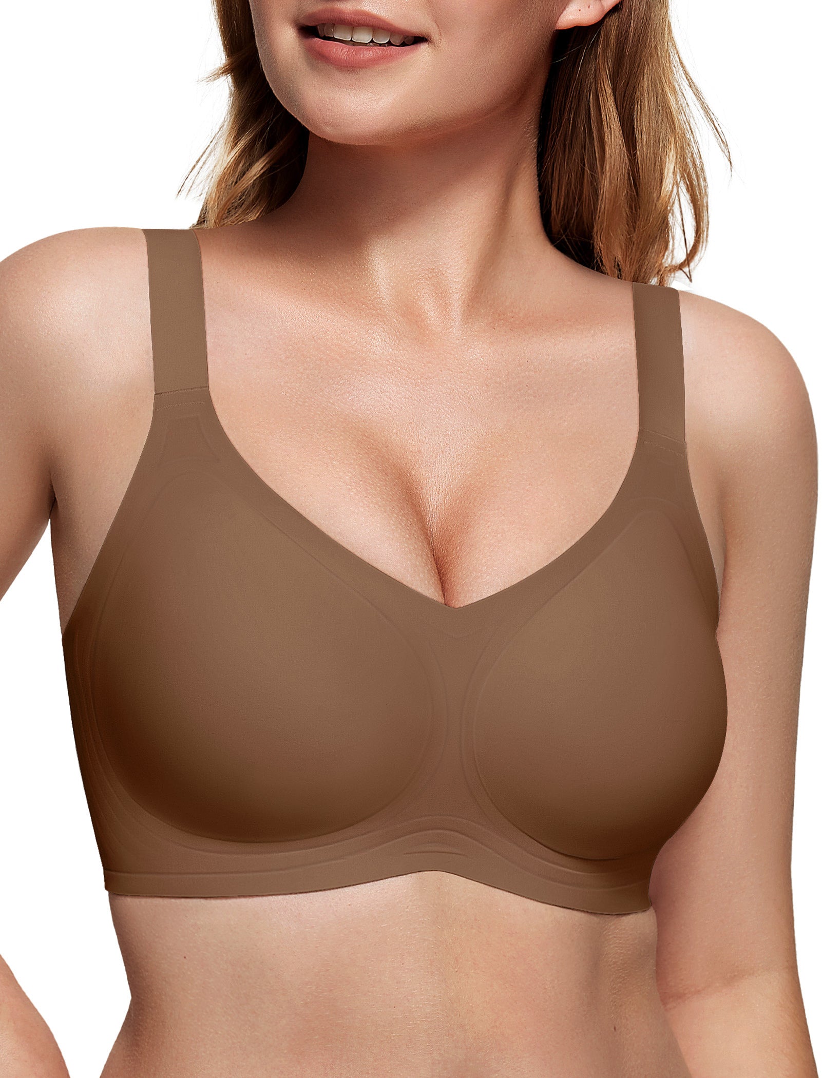 V Neck Sleep T-Shirt Everyday Bra