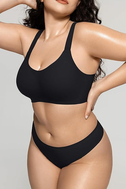 Wireless Plus Size Push Up Bras