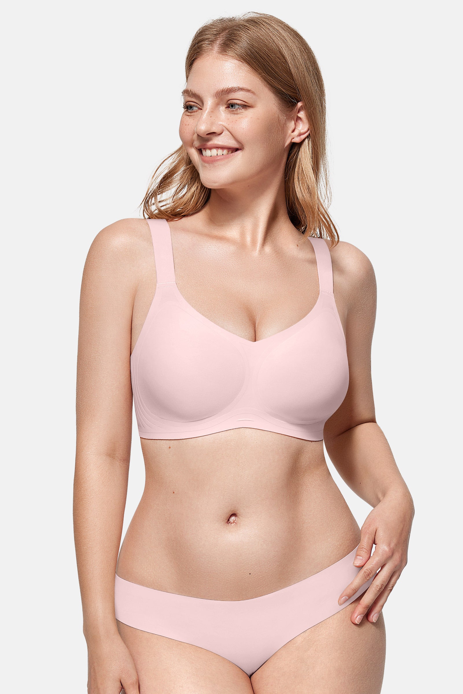 V Neck Sleep T-Shirt Everyday Bra