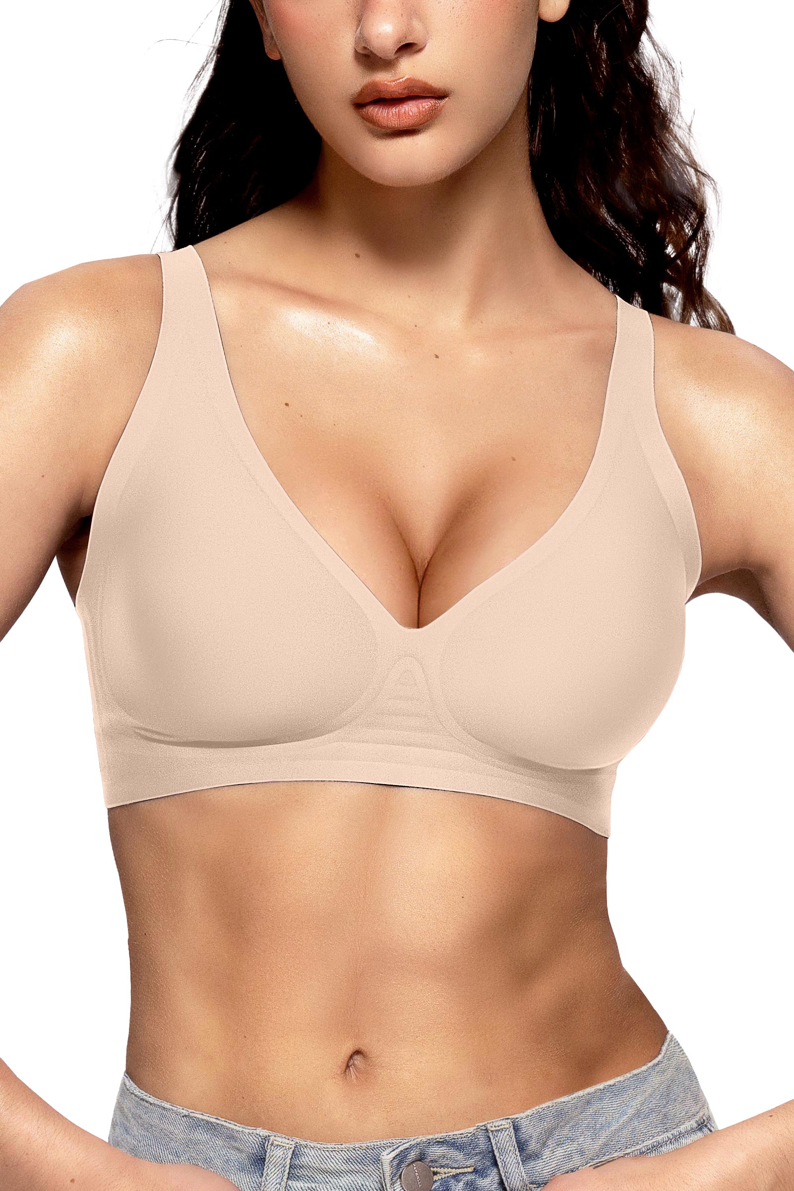 BLAIR Deep-V Wireless Bra, Natural Lift & Clean Confidence