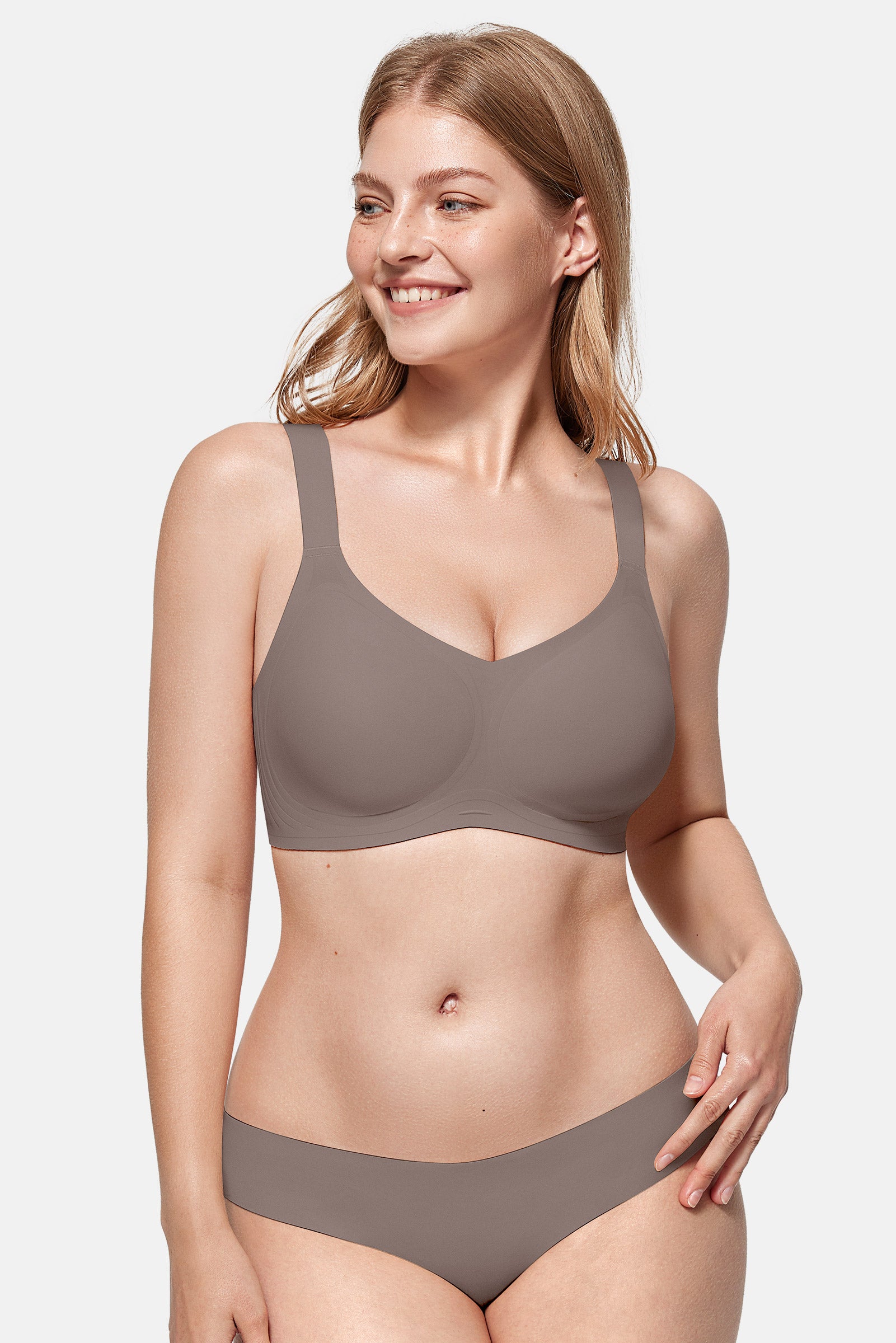 V Neck Sleep T-Shirt Everyday Bra