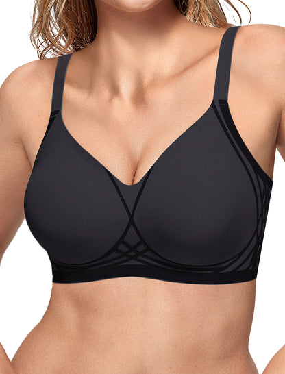 Full Coverage Racerback Supportive Bra