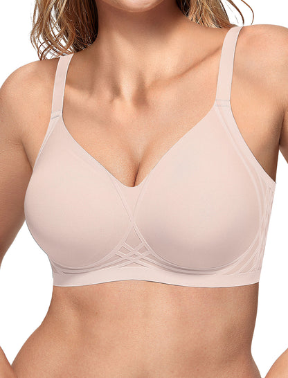 Full Coverage Racerback Supportive Bra