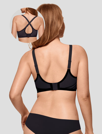 Full Coverage Racerback Supportive Bra