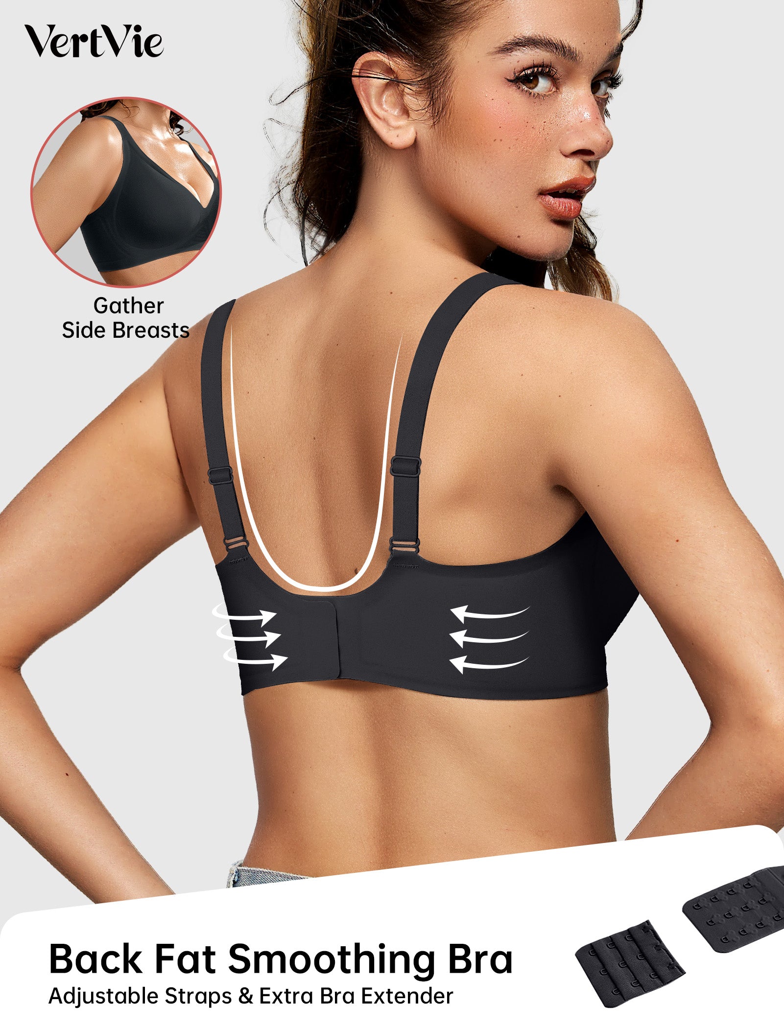 BLAIR Deep-V Wireless Bra, Natural Lift & Clean Confidence