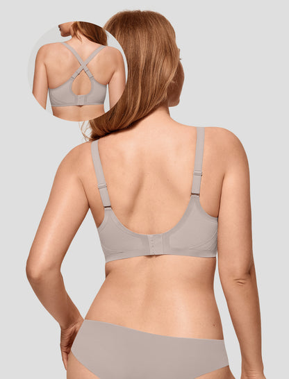 Full Coverage Racerback Supportive Bra