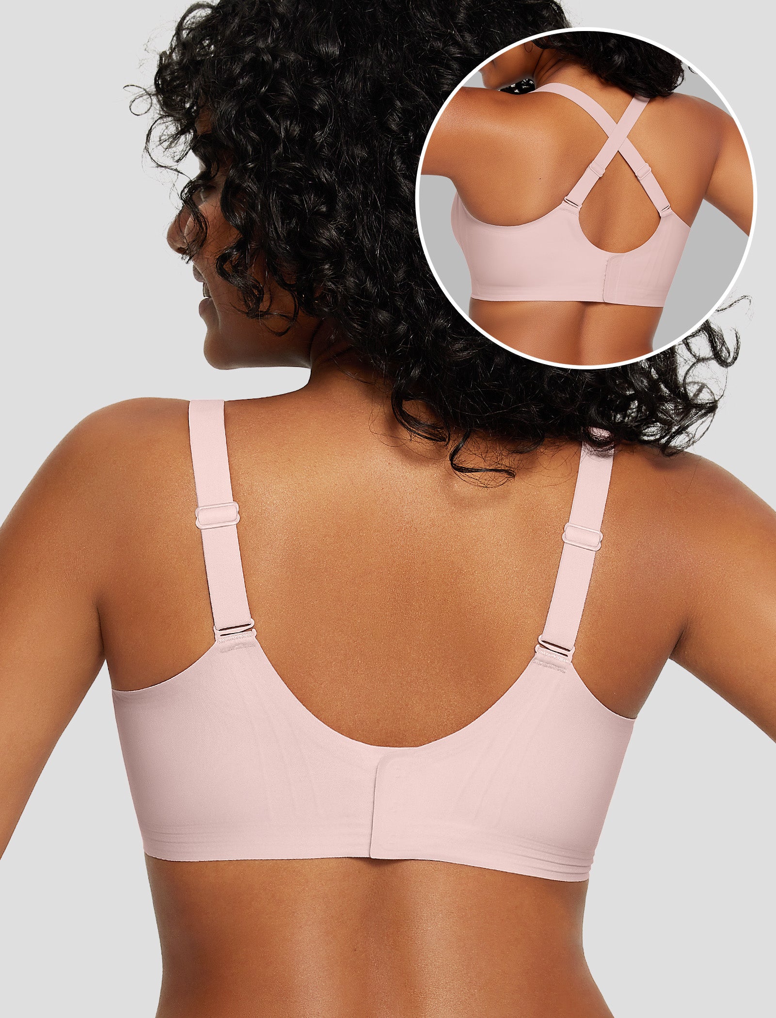 Deep V Wireless Sleep Bra