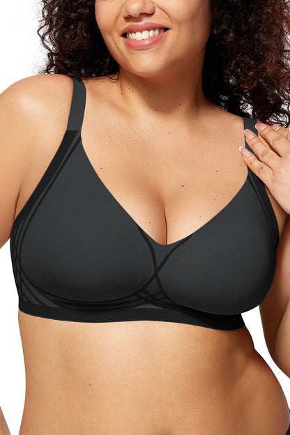 Full Coverage Racerback Supportive Bra