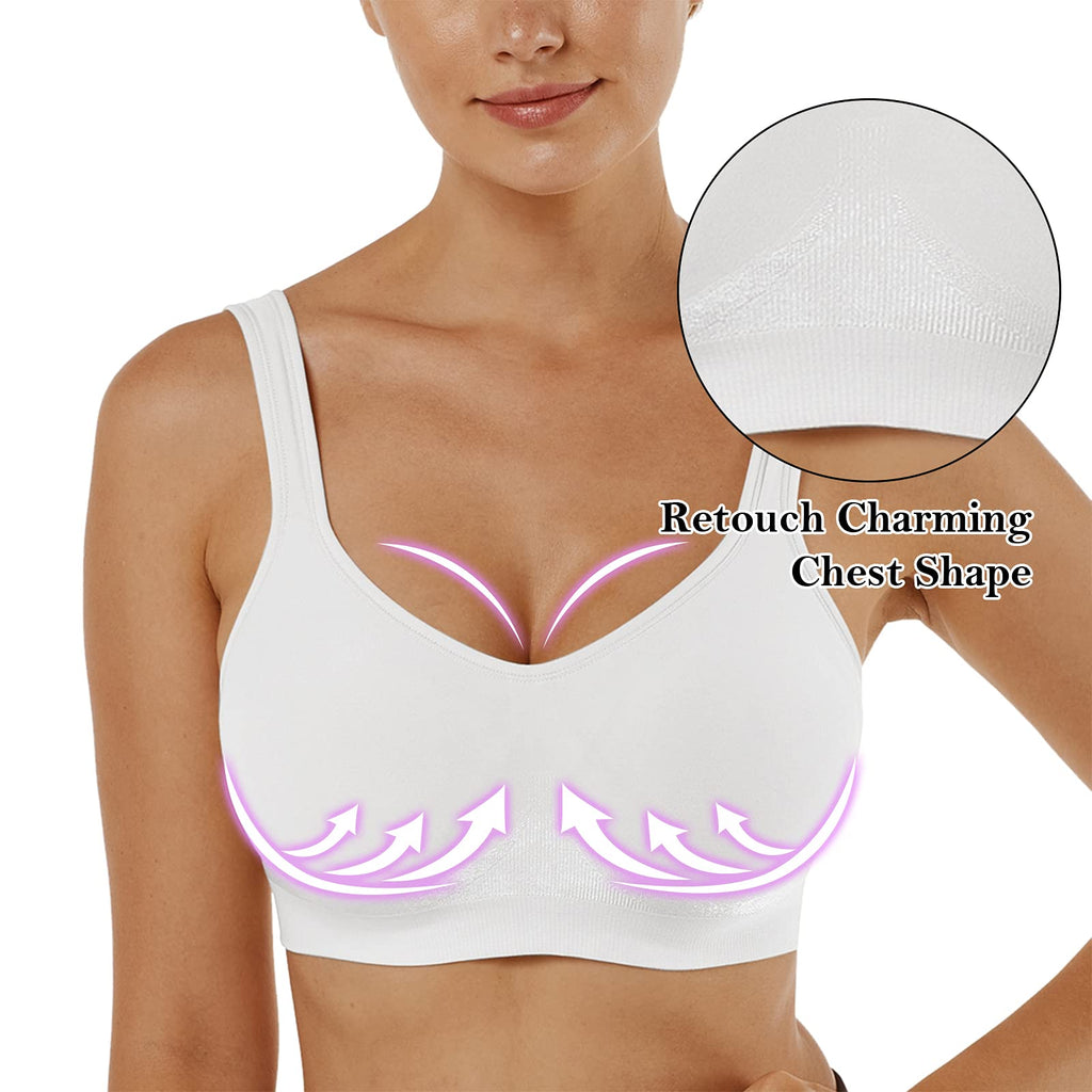 Wireless Full Corverage Seamless Bra - Bundle