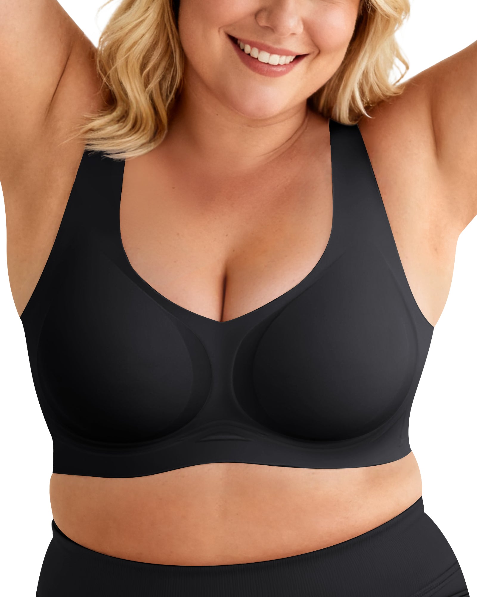 EMILY Seamless Active Tank Bra, Wireless Comfort for Everyday Movement