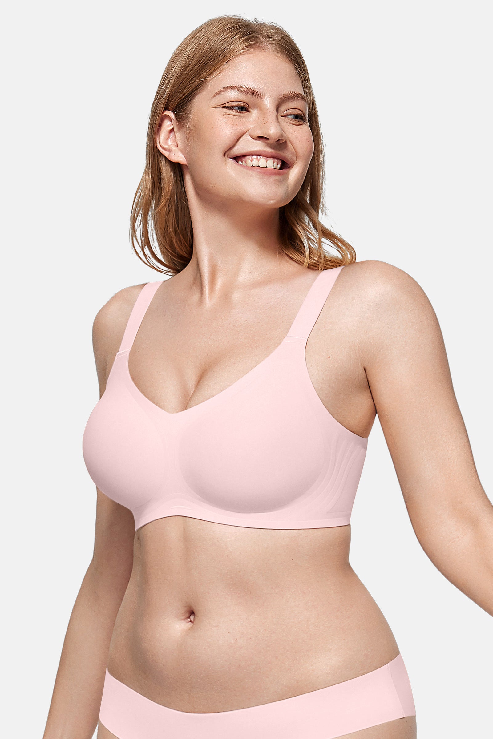 V Neck Sleep T-Shirt Everyday Bra