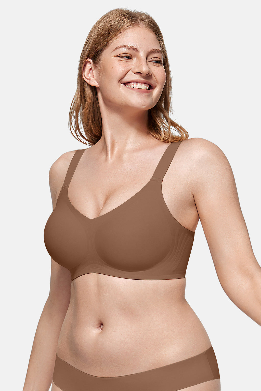 V Neck Sleep T-Shirt Everyday Bra