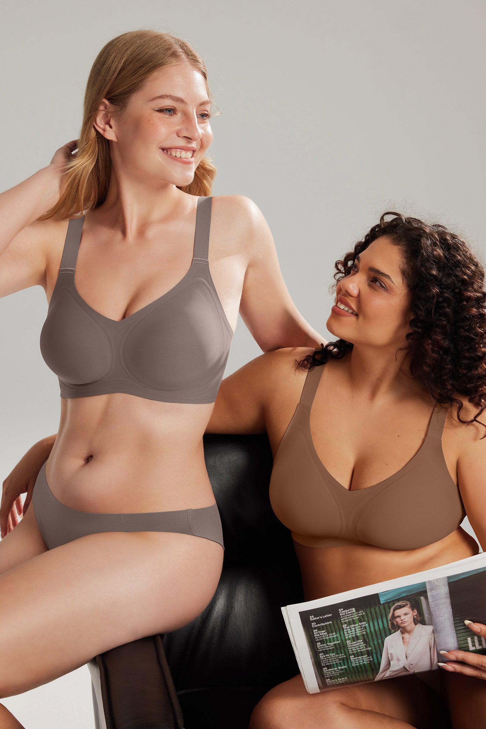 V Neck Sleep T-Shirt Everyday Bra