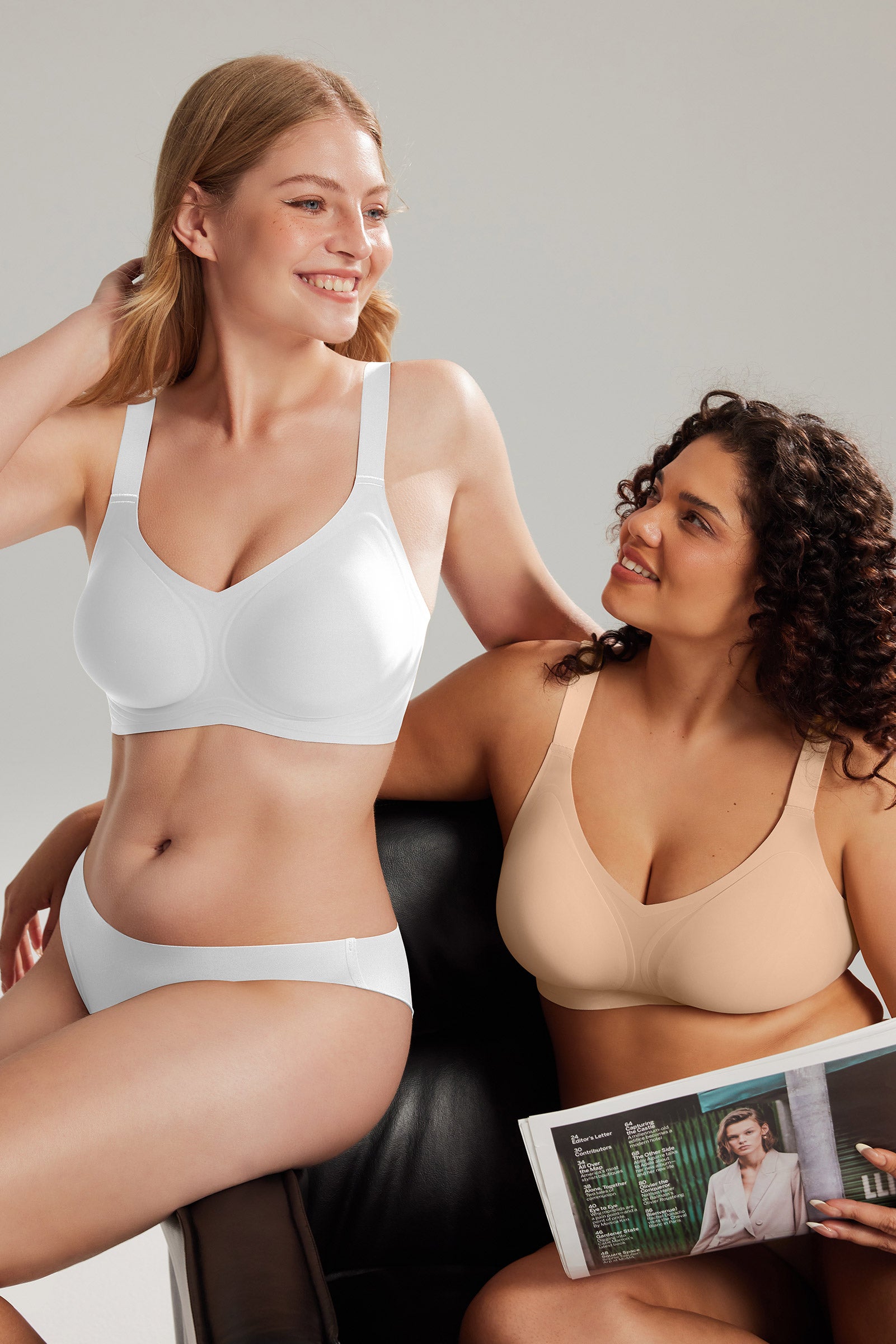 V Neck Sleep T-Shirt Everyday Bra