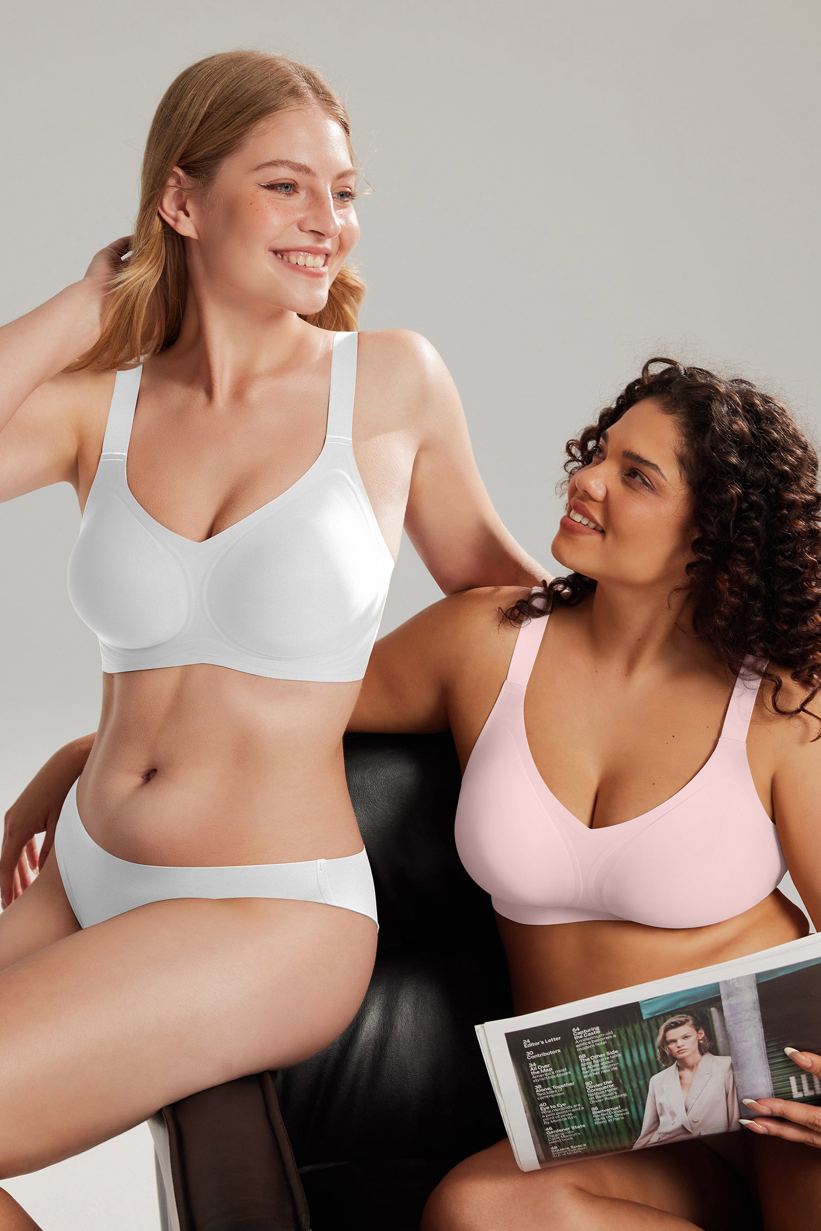 V Neck Sleep T-Shirt Everyday Bra