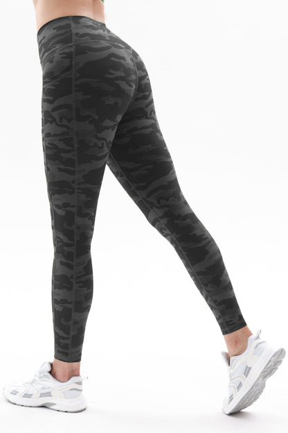 Women Crossover Gym Leggings with Pockets