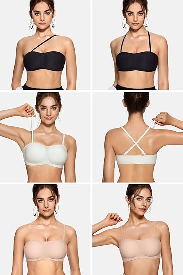 Wireless Strapless Bra