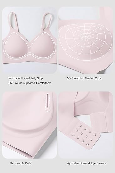 Seamless Wirefree Comfort Bra