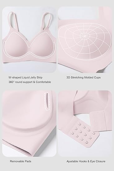 Seamless Wire-Free Comfort Bra