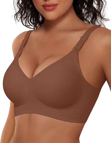 Wireless Bras with Front - Adjustable Straps