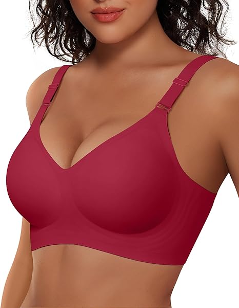 Wireless Bras with Front - Adjustable Straps