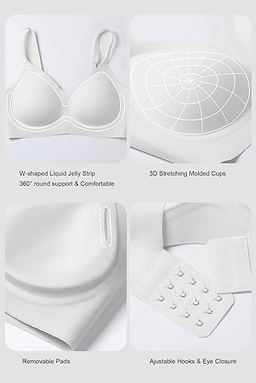Seamless Wire-Free Comfort Bra