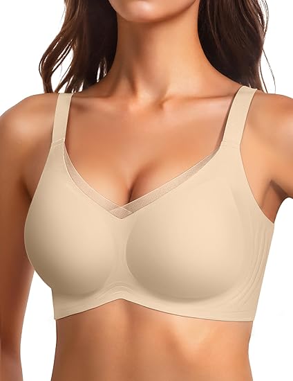Supportive Mesh Crossover Bras