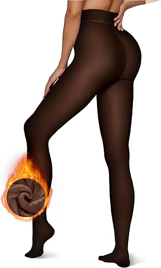 VertVie Fleece Lined Tights