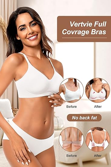 Seamless Wire-Free Comfort Bra