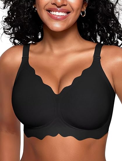 Seamless Scalloped Bras