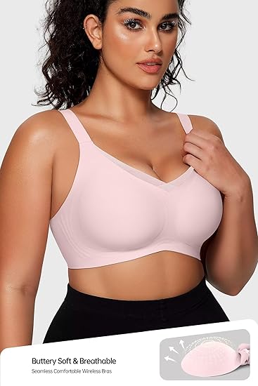 Supportive Mesh Crossover Bras