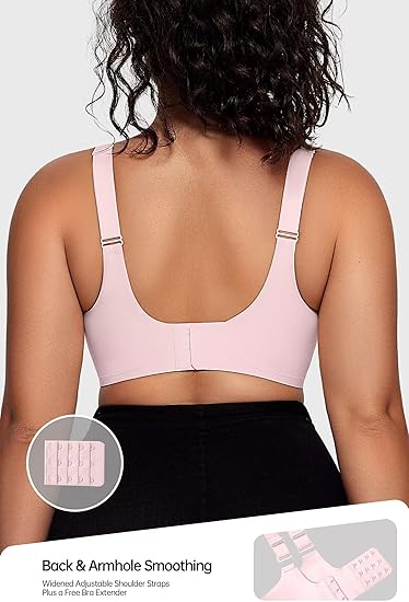 Supportive Mesh Crossover Bras