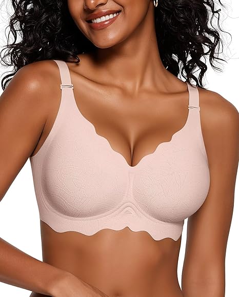 Seamless Scalloped Bras