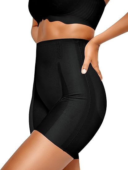 High Waisted Seamless Tummy Control Shapewear Shorts