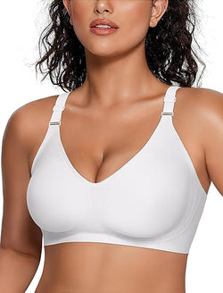 Wireless Bras with Front-adjustable Straps