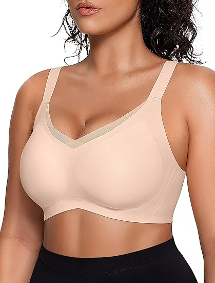 Supportive Mesh Crossover Bras