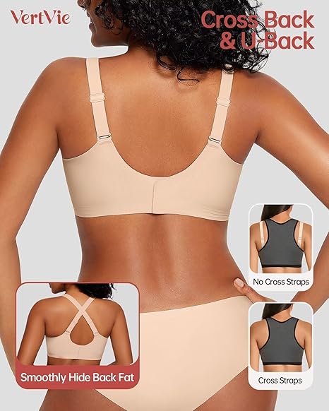 Deep V Wireless Sleep Bra