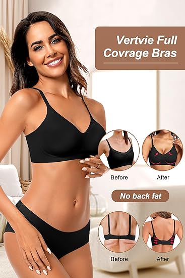 Seamless Wire-Free Comfort Bra