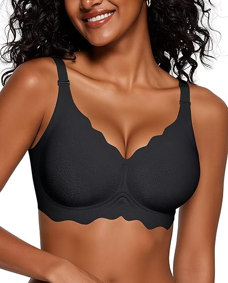 Seamless Scalloped Bras